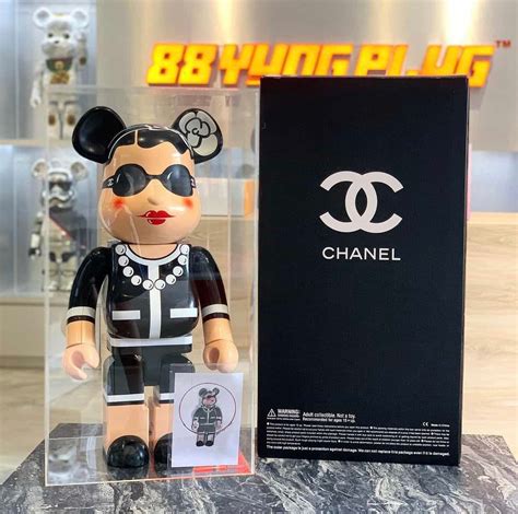 fake chanel bearbrick|bearbrick price guide.